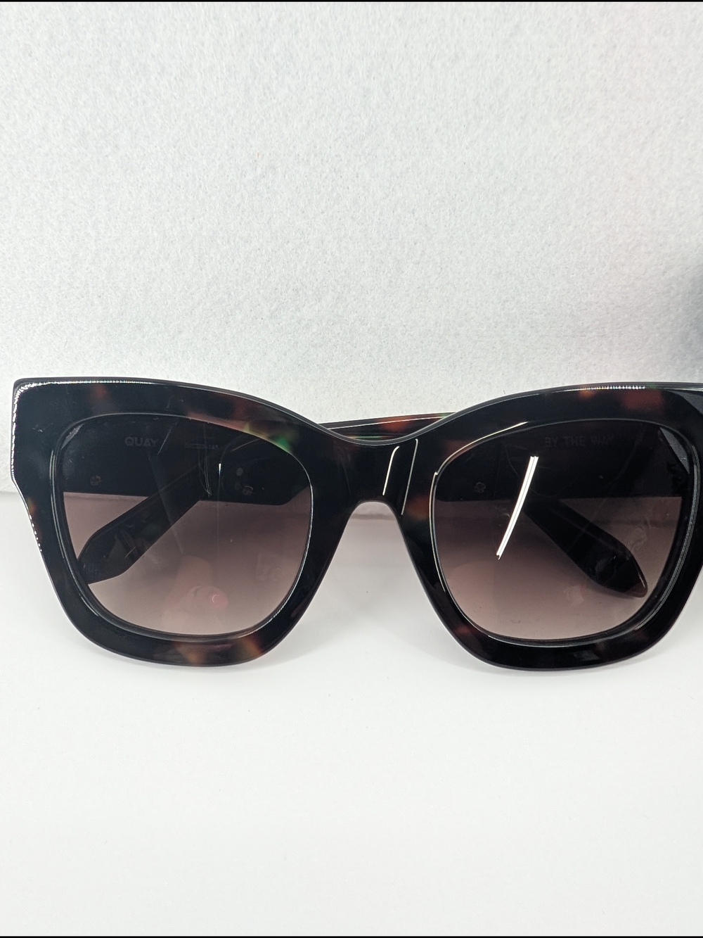 QUAY Tortoiseshell Cat-Eye Sunglasses